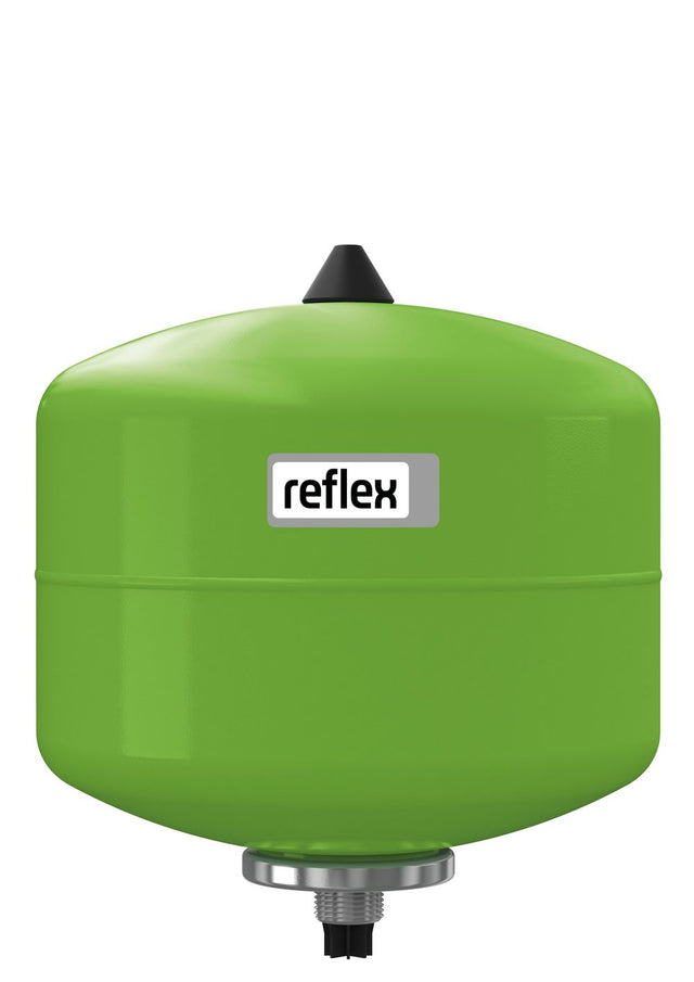Reflex Refix DD 2, durchströmtes Membran-Druckausdehnungsgefäß, grün, 10/4 bar, 7381500