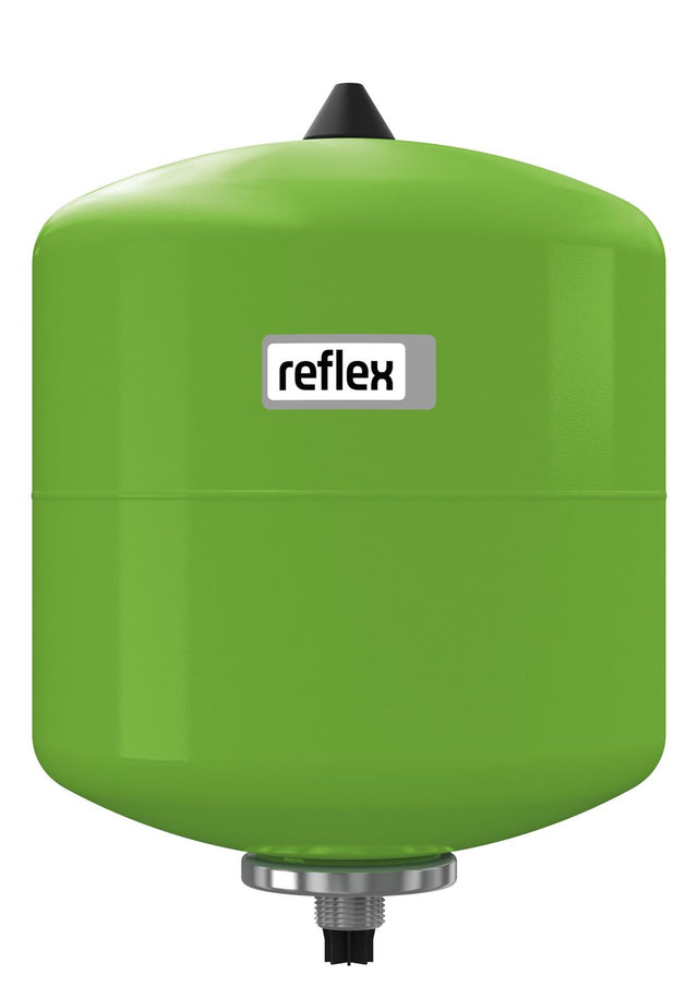 Reflex Refix DD 18, durchströmtes Membran-Druckausdehnungsgefäß, grün, 10/4 bar, 7308300