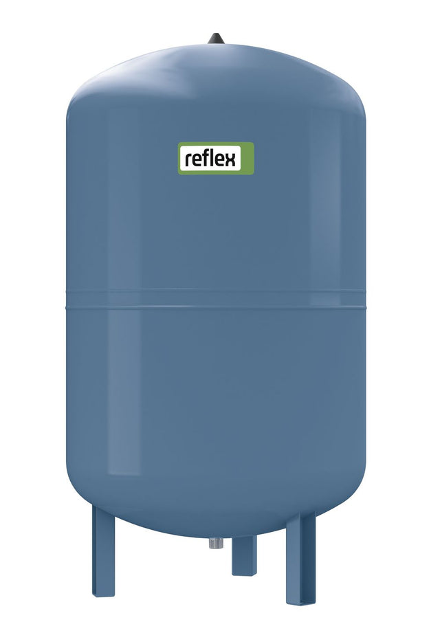 Reflex Refix DC 100, nicht durchströmtes Membran-Druckausdehnungsgefäß, blau, 10/4 bar, 7309800