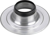 Bosch Abgaszubehör AZB 1322 Flachdachflansch, d:160 mm, Aluminium, 87090922
