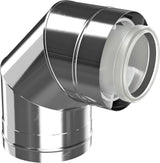 Bosch Abgasazubehör FC-CE110-87 Bogen konz. d:110/160, 87 Gr Edelstahl, 7738113146