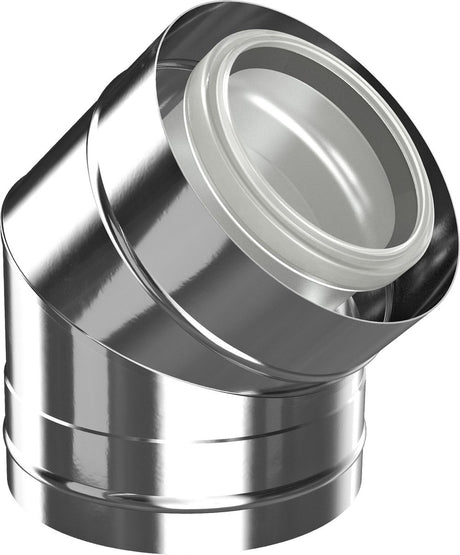 Bosch Abgaszubehör FC-CE110-45 Bogen konz. d:110/160, 45 Gr Edelstahl, 7738113145
