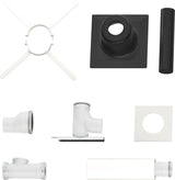 Bosch Abgaszubehör FC-Set110-B53 Grundbausatz B53, Kunststoff, d:110mm, 7738113176