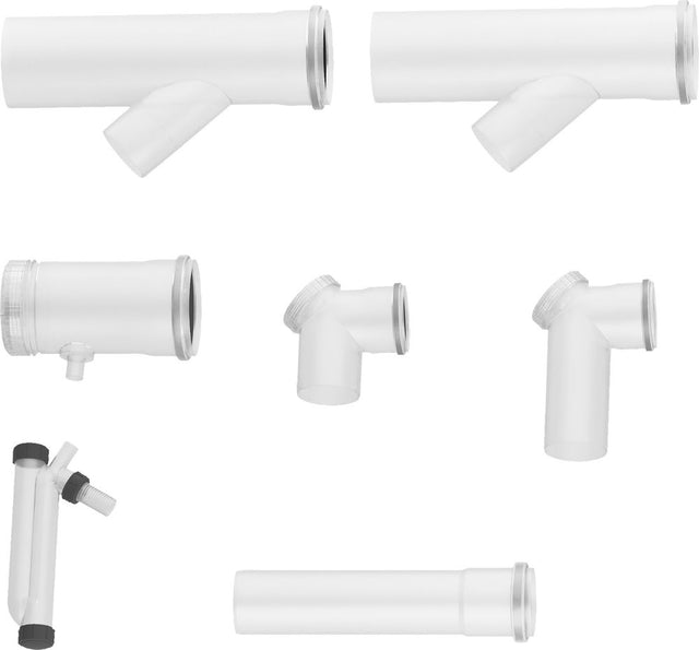 Bosch Abgaszubehör FC-Set125-B23 Grundbausatz Kask. B23P 125mm, CO-Sensor, 7738113659