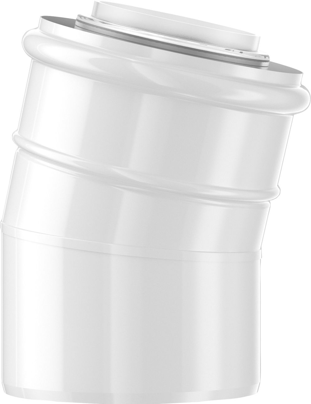 Bosch Abgaszubehör FC-CE60-15 Luft-/Abgasbogen 15 Gr, d:60/100 mm, 7738112529