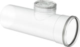 Bosch Abgaszubehör FC-SR125 Rohr mit Prüföffnung, d:125mm, L:250mm, 7738113114