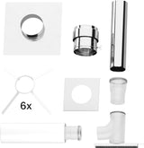Bosch Abgaszubehör FC-Set125-C93x Gbsatz Kaskade C93x im Schacht, d:125mm, 7738113217
