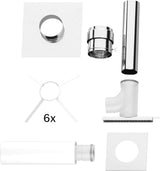 Bosch Abgaszubehör FC-Set125 Gbsatz Kaskade B23P im Schacht, d:125mm, 7738113212