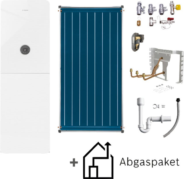 Bosch Gas-BW-Premiumpaket BOPA GC-P5305 GC5300i WM 24/210SO, 2 x FCC, C33x rot, 7739620372