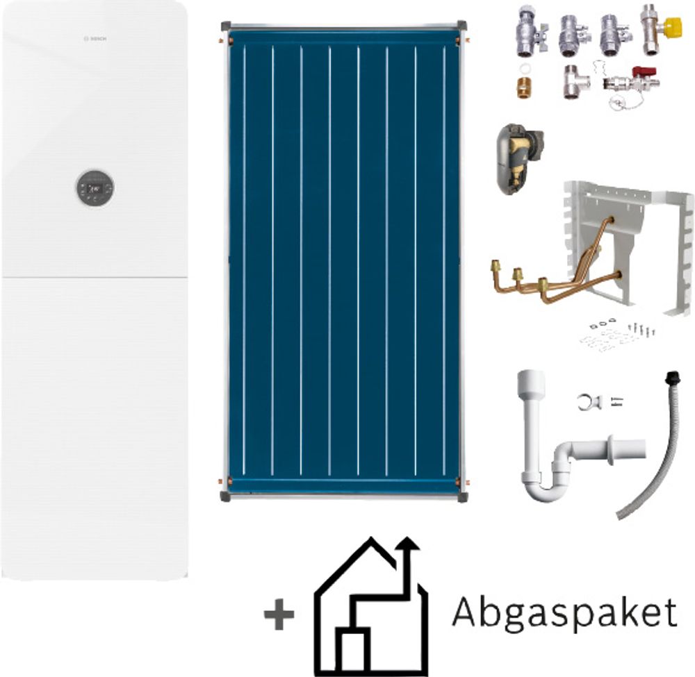 Bosch Gas-BW-Premiumpaket BOPA GC-P5301 GC5300i WM 24/210 SO, 2 x FCC, C93x, 7739620370