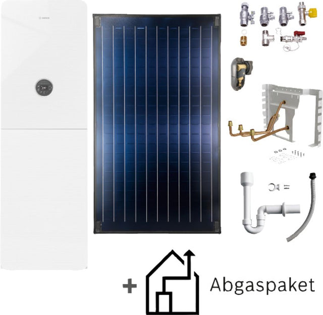 Bosch Gas-BW-Premiumpaket BOPA GC-P5309 GC5300i WM 24/210SO, 2xFKC, C33x schwarz, 7739620374
