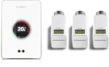 Bosch smarter WLAN-Regler EasyControl Set mit 3 Funk-Thermostaten, weiß, 7736701393