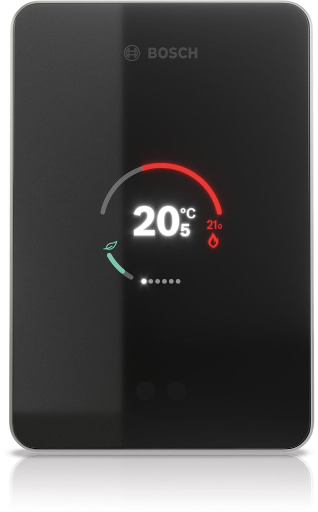 Bosch smarter WLAN-Regler EasyControl Touch-Screen, App-Anbindung, schwarz, 7736701392