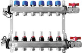 Bosch Zubehör für Wohnungsstationen Edelstahlverteiler 6HK DFM 0-5l/min, 7738333622