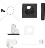 Bosch Abgaszubehör FC-Set110-C93x (oben) Grundbausatz C93x Kunststoff d:110/160mm, 7738113075
