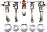 Bosch Installationszubehör Nr. 992 Montageanschlussplatte Unterputz, 7719002373