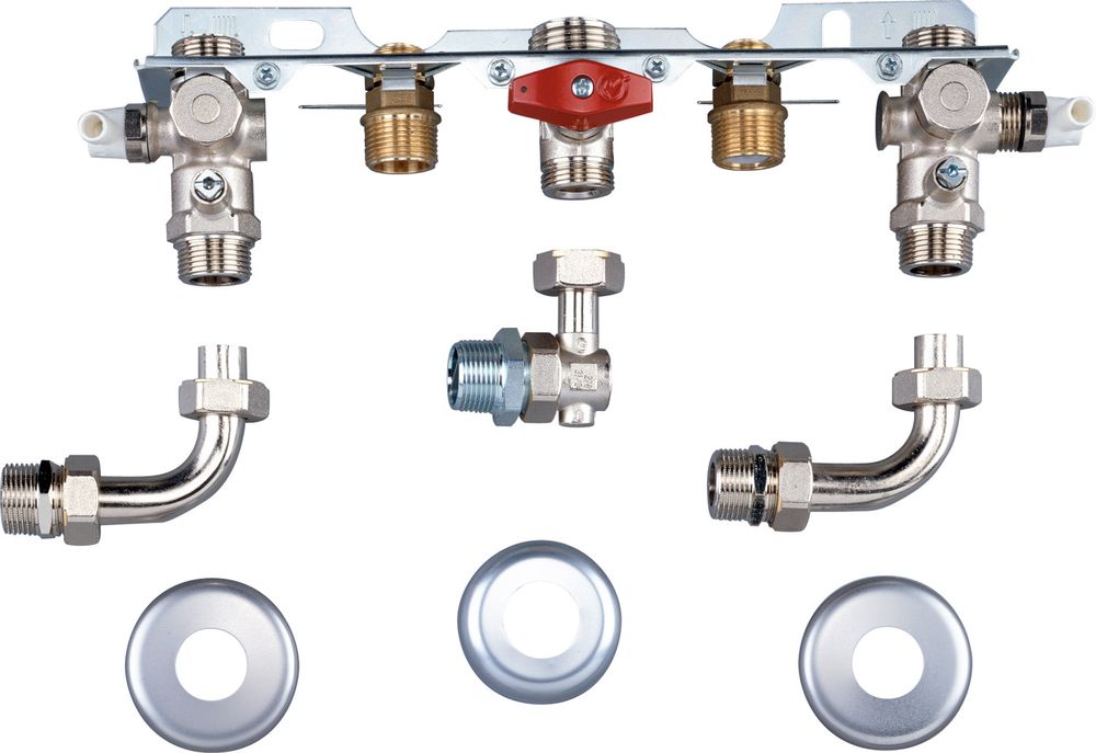 Bosch Installationszubehör Nr. 994 Montageanschlussplatte Unterputz, 7719002375