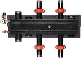 Bosch Zubehör für Luftwärmepumpen DDV 50 Doppelt differenzdruckloser Verteiler 50, 8738212213