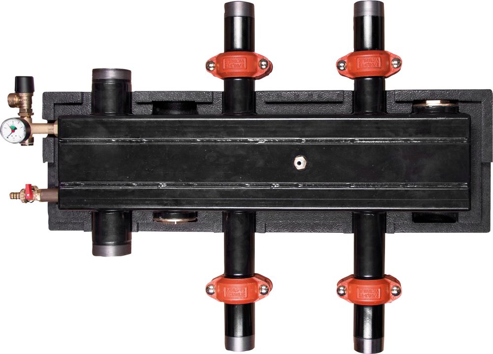 Bosch Zubehör für Luftwärmepumpen DDV 40 Doppelt differenzdruckloser Verteiler 40, 8738212212
