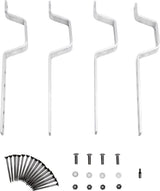 Bosch Zubehör Flachkollektoren FKA 9-2 Dachanbindung Schiefer/Schindel, 4 Stück, 8718531024
