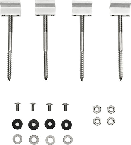 Bosch Zubehör Flachkollektoren FKA 4-2 Dachanbindung Well-/Blechdach, 4 Stück, 8718531025