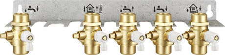 Bosch Zubehör für Wohnungsstationen Montageplatte F7001 35 S FWM, inkl. 5 KH, 7735600611