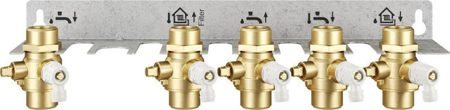 Bosch Zubehör für Wohnungsstationen Montageplatte F7001 35 S FWM, inkl. 5 KH, 7735600611