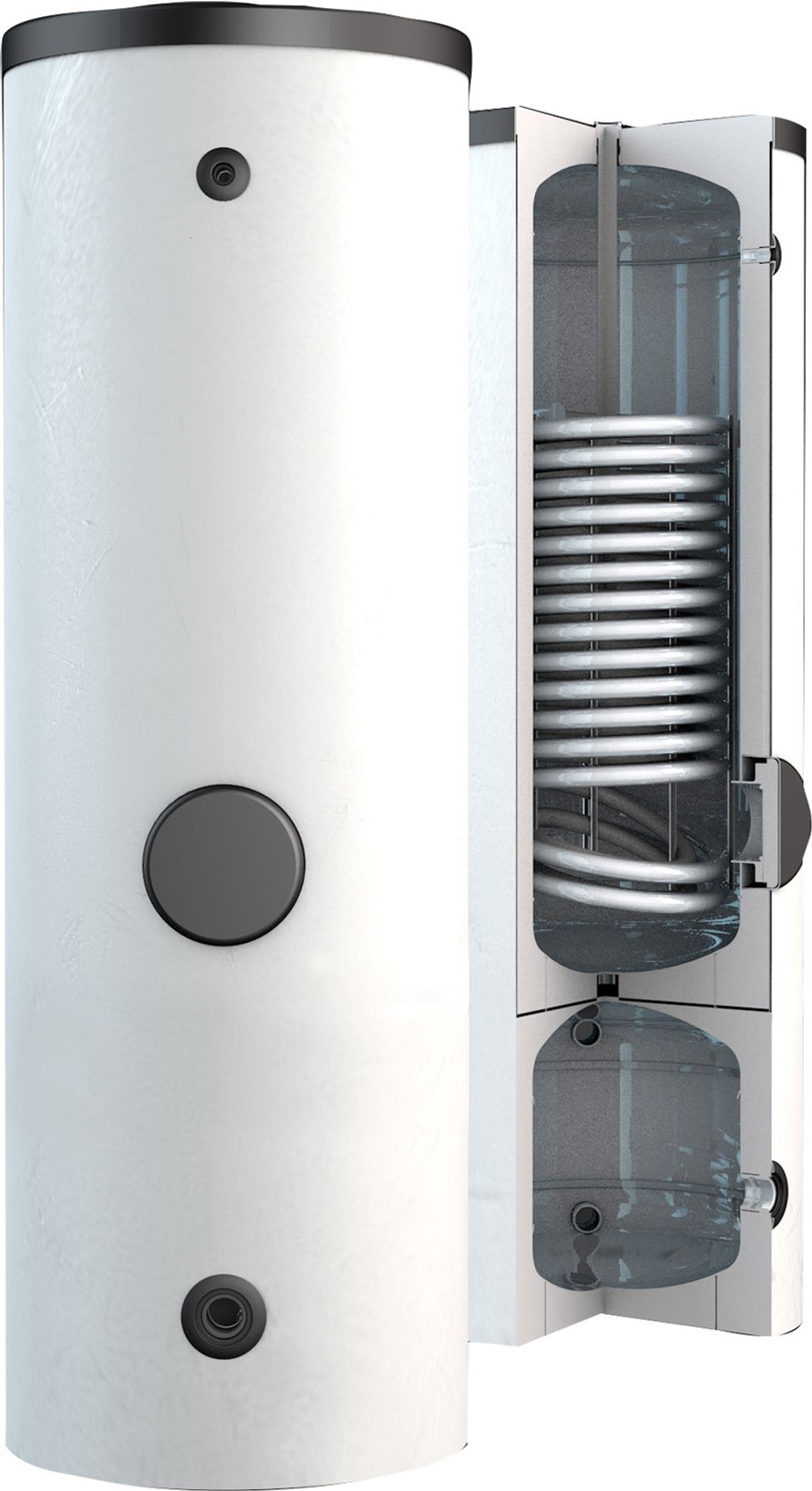 Bosch Kombispeicher für Wärmepumpen BPU 300 C, 1840x610, 202 L + 78 L, ErP C, 7735502061