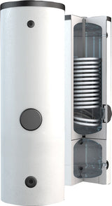 Bosch Kombispeicher für Wärmepumpen BPU 400 C, 1750x710, 274 L +105 L, ErP C, 7735502062