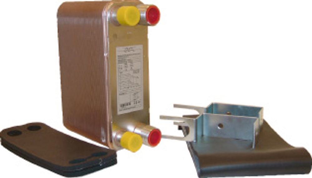 Bosch Zubehör für Solewärmepumpen PWÜ 25 Plattenwärmeübertrager, 7719002798
