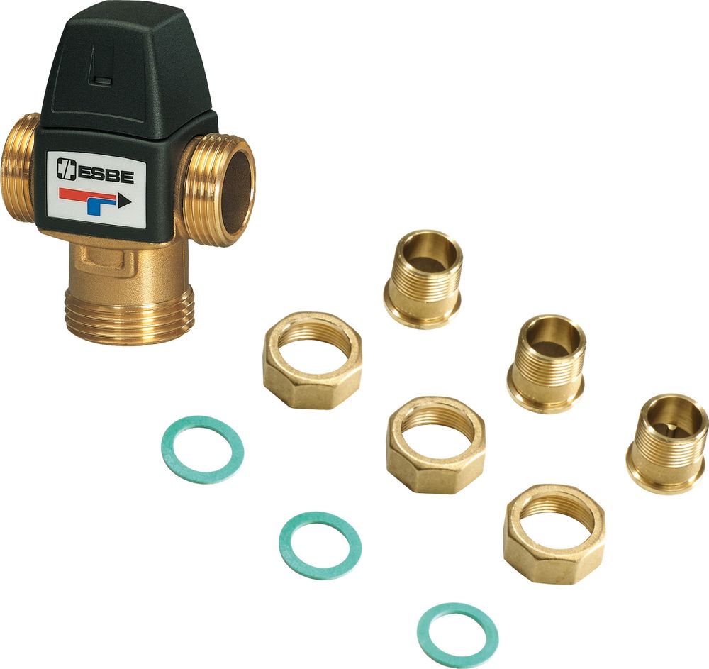 Bosch Zubehör Solartechnik TWM DN20 thermostatischer Trinkwassermischer, 7735600273
