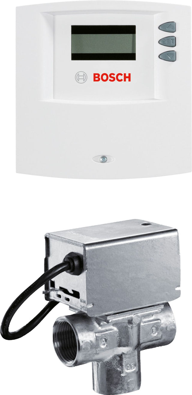 Bosch Zubehör Solartechnik B-sol050rückl Solarregler mit 3-Wege-Umsteuerventil, 7735600357