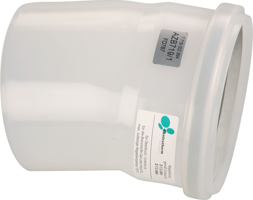 Bosch Abgaszubehör AZB 964 Bogen 15 Gr, d:160 mm, PP, 7746900684