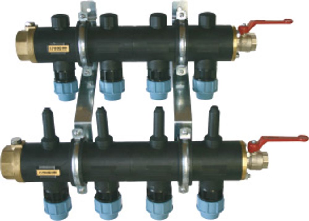 Bosch Zubehör Solewärmepumpen Nr. 1137 Soleverteiler 4-fach DN 32, 7719002864