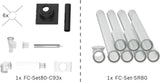 Bosch Abgas-Standardpaket BOPA FC01 Schacht starr, 80/125, 10m, RLU, 7739617749
