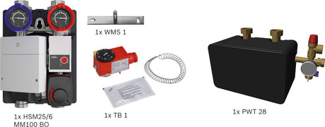 Bosch Heizkreis-Standardpaket BOPA HKW05 1 Heizkreis mit Systemtrennung PWT 28, 7739617744