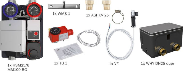 Bosch Heizkreis-Standardpaket BOPA HKW06 1 Heizkreis mit hydraulischer Weiche, 7739617745