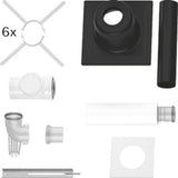 Bosch Abgaszubehör FC-Set80-C93x (hinten Grundbausatz C93x, d:80/125mm, 7738112740