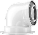 Bosch Abgaszubehör FC-CA60-87 Adapter 87 Gr, d:60/100 mm, Prüfstutzen, 7738112535