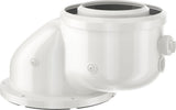 Bosch Abgaszubehör FC-CA80 Kessel-Abgasversatzbogen d:80/125 mm, 7738112716