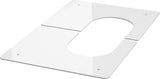 Bosch Abgaszubehör FC-O60 Abdeckblende, weiß, d:100 mm, 7738112537
