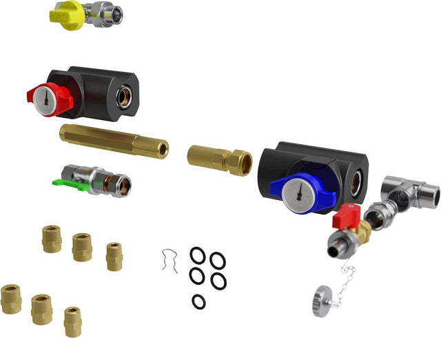 Bosch Installationszubehör CS 28-1 Servicepaket Absperrhähne mit TAE, 7738112832
