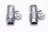 Bosch Installationszubehör Nr. 763/1 Wartungshähne-Set R 1, Durchgangsform, 7738112225