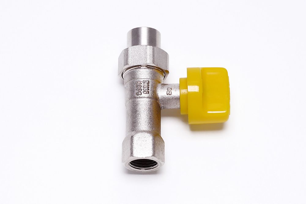 Bosch Installationszubehör Nr. 440/13 Gashahn R 1/2 mit TAE, Durchgangsform, 7738112222