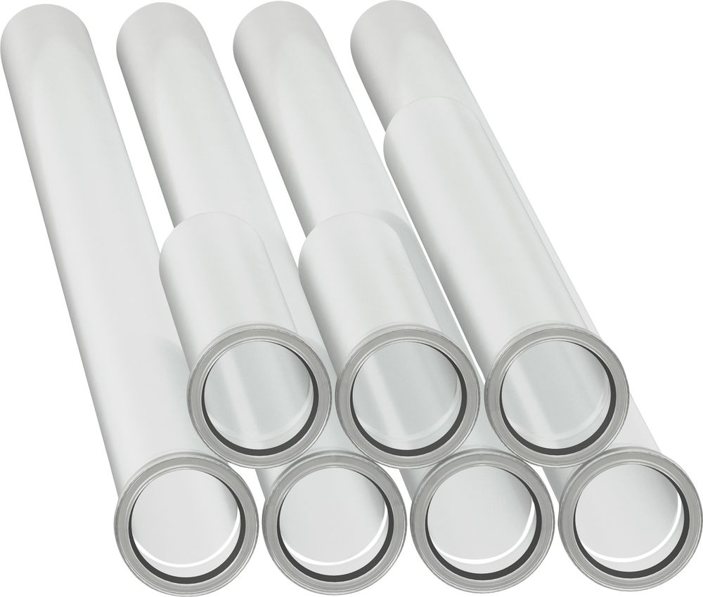 Bosch Abgaszubehör FC-Set-S110 Set Abgasrohre d:110mm, 10m, 7738112685