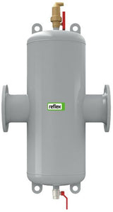 Reflex Extwin TW 50, Mikroblasen-/Schmutzabscheider mit Flansch, 110 °C, 10 bar, 8253300