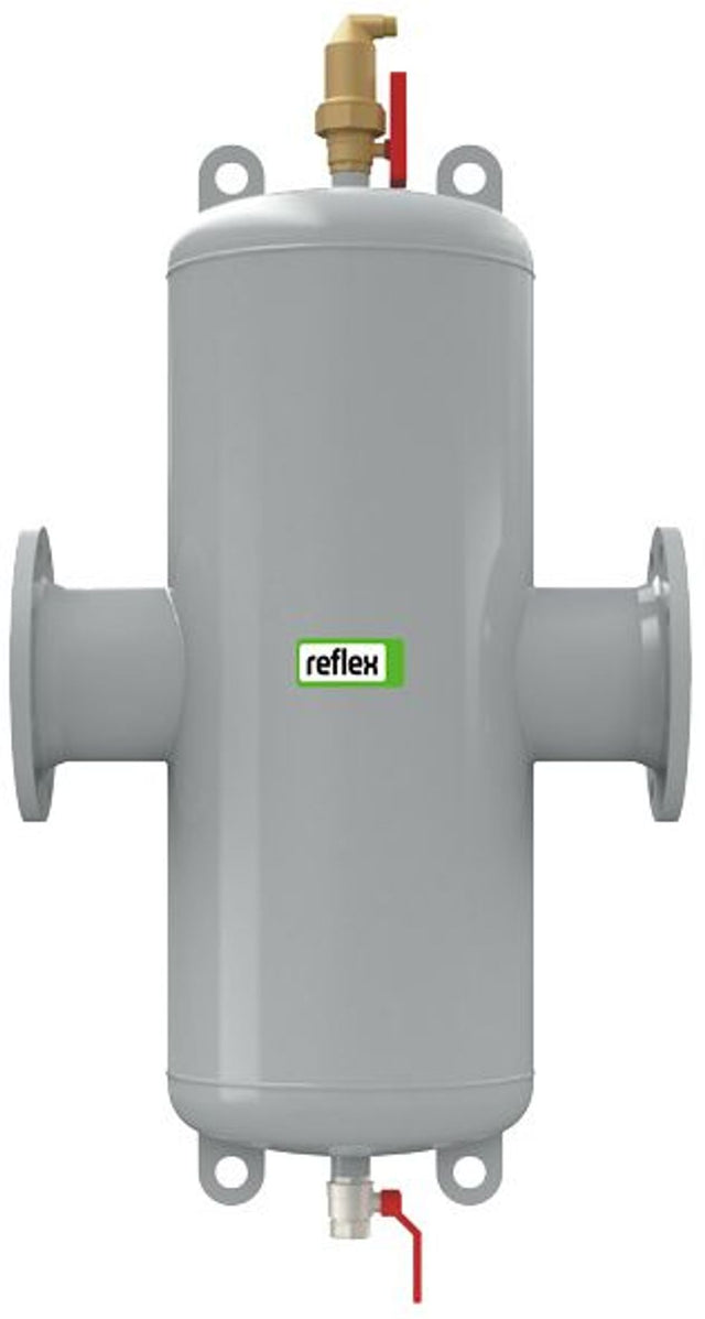 Reflex Extwin TW 50, Mikroblasen-/Schmutzabscheider mit Flansch, 110 °C, 10 bar, 8253300
