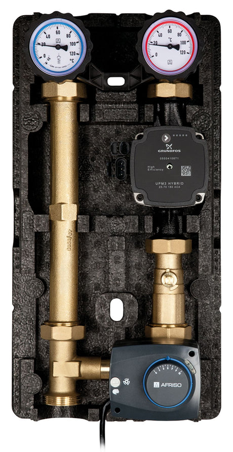 DAIKIN  Pumpengruppe mit Mischer für einen gemischten und ungemischten Heizkreis, 156075