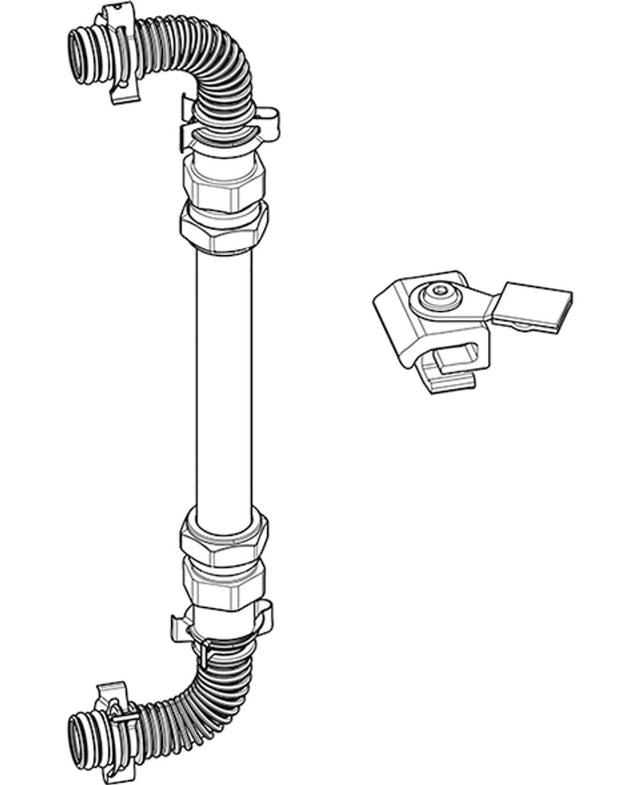 DAIKIN  Kollektor-Reihenverbinder, CON LCP f. Drucksystem, 2 Koll-Reihen verbinden, 162045
