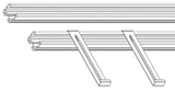 DAIKIN  Montageprofilschiene, FIX MP200 für Solaris Flachkollektor H26P, 162068